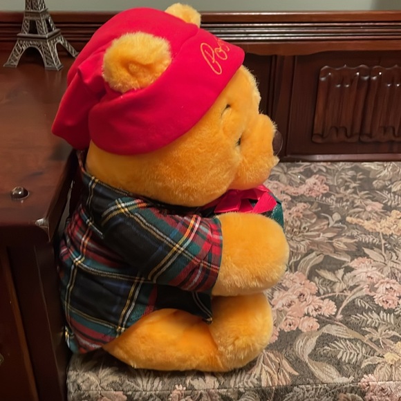 Winnie the Pooh holiday stuffed toy. NWT. - Picture 5 of 14